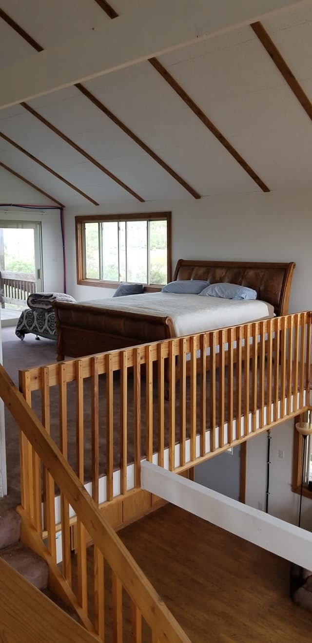 Cabin Loft with Bed